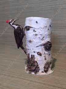 Woodpecker Vase